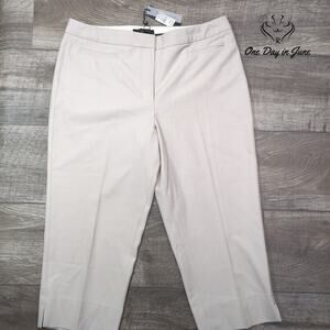 Talbots Petite Heritage Capri Pants Size 14P